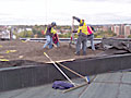 MSW compost green roof
