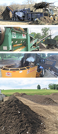 Longwood Gardens composting process