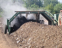 Compost turning