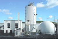 Anaerobic digestion facility, Münster, Germany