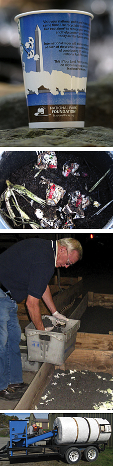 three small-scale composting methods