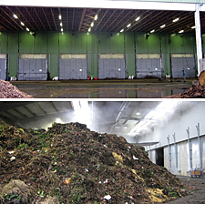 examples of batch-mode high solids anaerobic digestion systems