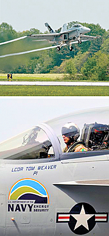 camelina fuels Navy jet