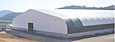 Fabric structure at Sevierville composting facility