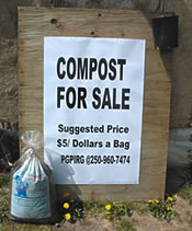 University of Northern British Columbia compost for sale