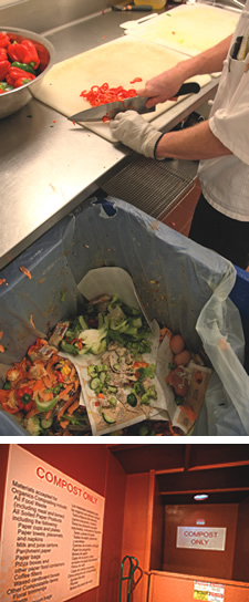 Best Buy's headquarters food waste program