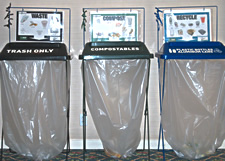 BioCycle conference zero waste receptacles
