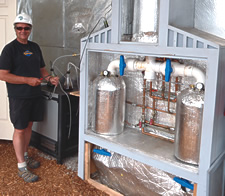 four stage anaerobic digester Michael Smith renewable energy