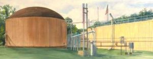 Eastern Correctional Institute's anaerobic digester, Westover, Maryland