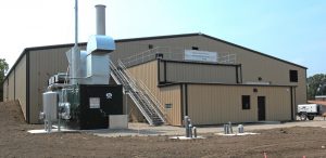 University of Wisconsin in Oshkosh fermenters, percolate tank, biogas collection