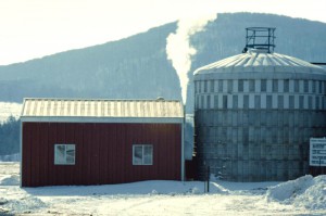 Digester at Agway Farm Research Center in Tully, NY