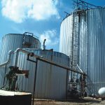 At Brinson Farms, a poultry operation in Prentiss, Mississippi, chicken manure is digested. Brinson Farms manure digester