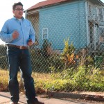 Remediation contaminated soils, Steve Calanog, USEPA project leader, West Oakland's South Prescott neighborhood