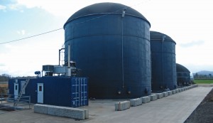 Anerobic digester, Lochmead Farms, Junction City, Oregon