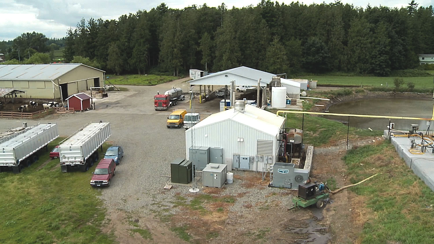 Washington State dairy digester