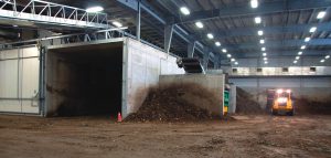 Guelph, Ontario composting tunnel