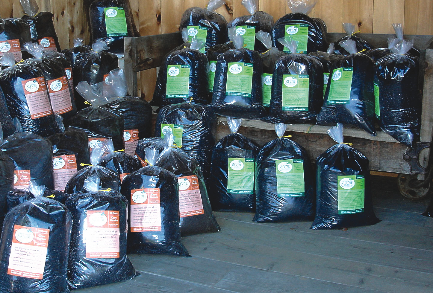 Grow Compost bagged compost retail product