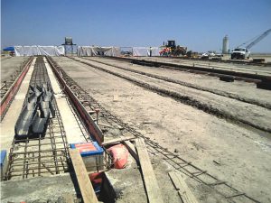 Los Angeles County Sanitation District's Westlake Farms Biosolids Compost Project under construction