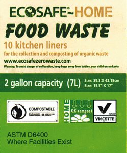 The FTC Green Guides require language about the availability of composting facilities in the area where compostable products are sold.