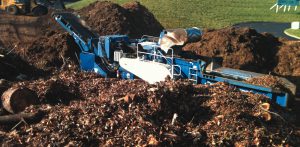 South Jersey Agricultural Products has been processing tons of debris left behind by Superstorm Sandy. It uses a track-mounted Peterson horizontal grinder.