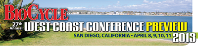 BioCycle West Coast Conference 2013 Preview