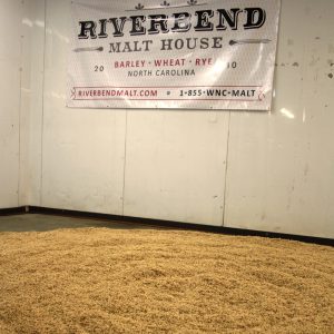 Riverbend Malt House, which produces malted wheat, barley and rye for the craft brewing industry, is located in a former grocery warehouse. A room that had been used to ripen bananas has been repurposed for the malting process (barley shown).