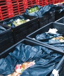 Food waste, including some meats and bones, is collected from Ralphs and Food4Less stores. Depackaging takes place as part of the AD system.