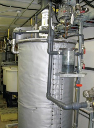 Figure 2. One of two pilot digesters
