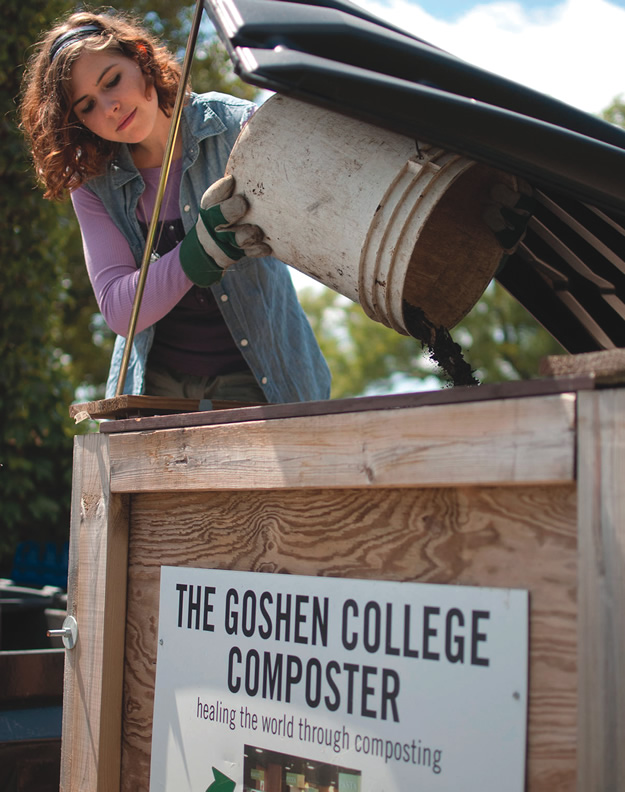 Goshen College (Indiana) composting program