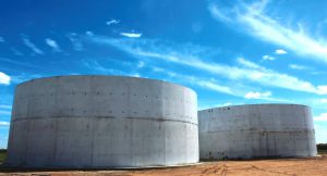 Rosendale Dairy's digesters in Pickett, Wisconsin