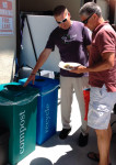 Food scraps from special events on the Monterey Peninsula are diverted to the MRWMD dry fermentation digester.