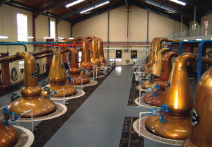 Glenfiddich Distillery in Dufftown