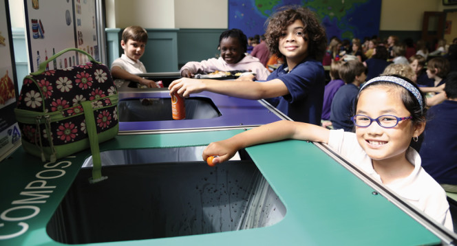 Charleston County School District food waste diversion