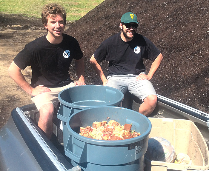 CJ Kimbell and Ethan Bumps, Kimbell Compost, LLC, Burlington, Vermont