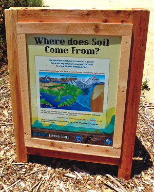 Living Soils Exhibit signs developed by Hidden Resources and Mousetrap Design