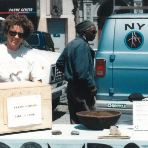 Drop-off for residential food scraps established at the Union Square Greenmarket in 1994.