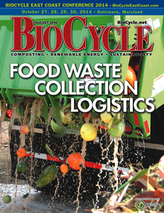 food waste collection logisitics trucks
