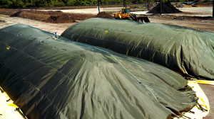 The Prince George’s County Western Branch composting facility is running a pilot project to assess strategies to convert the operation into a food waste/yard trimmings composting operation.