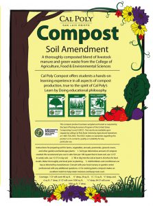 Compost producers feature certifications, as well as compost use instructions, directly on their bagged products.