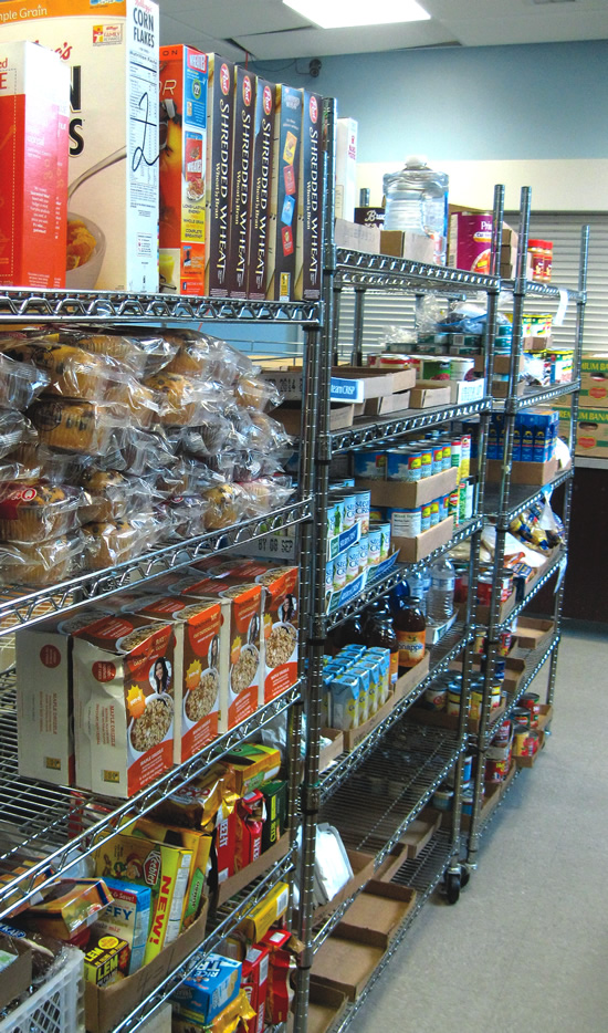 Philabundance’s Feast of Justice Pantry, also a “choice” facility, services about 1,500 families, many of whom are suddenly experiencing food insecurity in spite of working full or part-time jobs.