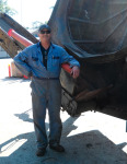 Ron Webster, a city Parks employee, is a certified composting facility operator who manages the site and prepares mixes and blends of the leaf mulch, compost and soil to optimize the growing medium for Parks Department plantings.