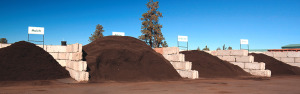 Compost products include a three-eighth-inch potting mix and topdressing and a five-eighth-inch “SoilBuilder.”