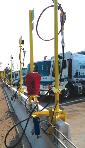 Over half of South San Francisco Scavenger Company’s fleet of collection trucks is equipped with CNG engines.