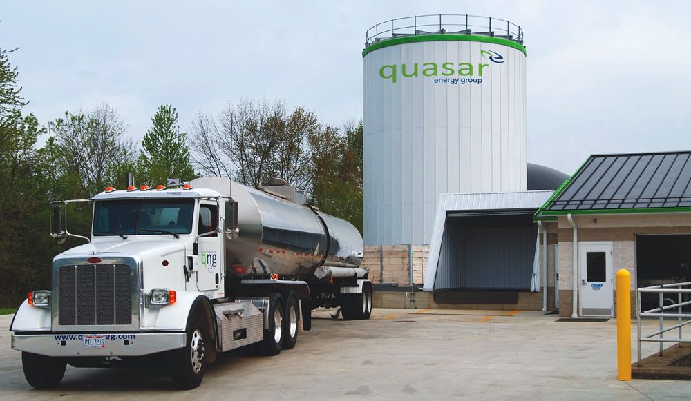 A biomass equalization tank is used to mix the treatment plant solids with other substrates, such as food waste, prior to loading into the digesters.