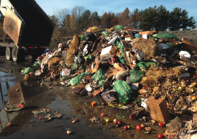Processing facilities for commercial organics (above) fall into several distinct categories: Farm-based AD, farm-based composting, Commercial composting, WWTP AD, on-site AD and stand-alone AD. Photo courtesy of MassNatural