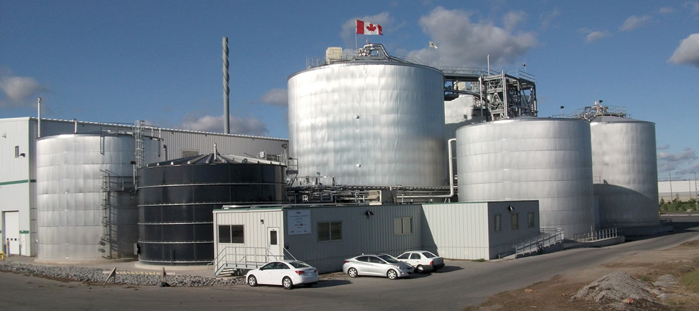 The City of Toronto’s new anaerobic digester, the Disco Road Organics Processing Facility, has capacity to process about 83,000 tons/year of residential source separated organics (SSO).