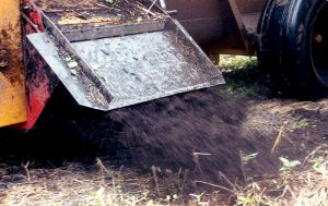 One barrier to compost use by farmers is a lack of equipment to apply compost to their fields or crops.