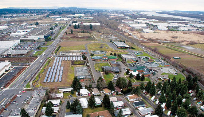 City of Gresham, Oregon’s wastewater treatment plant