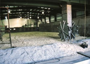 In 1994, historic Lunenburg became the first community in the Americas to adopt in-vessel composting using a compost wheel and pad.