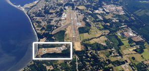 The Clallam County biosolids composting facility is on a 1-acre site within a 55-acre solid waste management complex in Port Angeles.